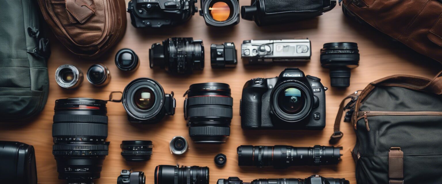 Travel photography gear