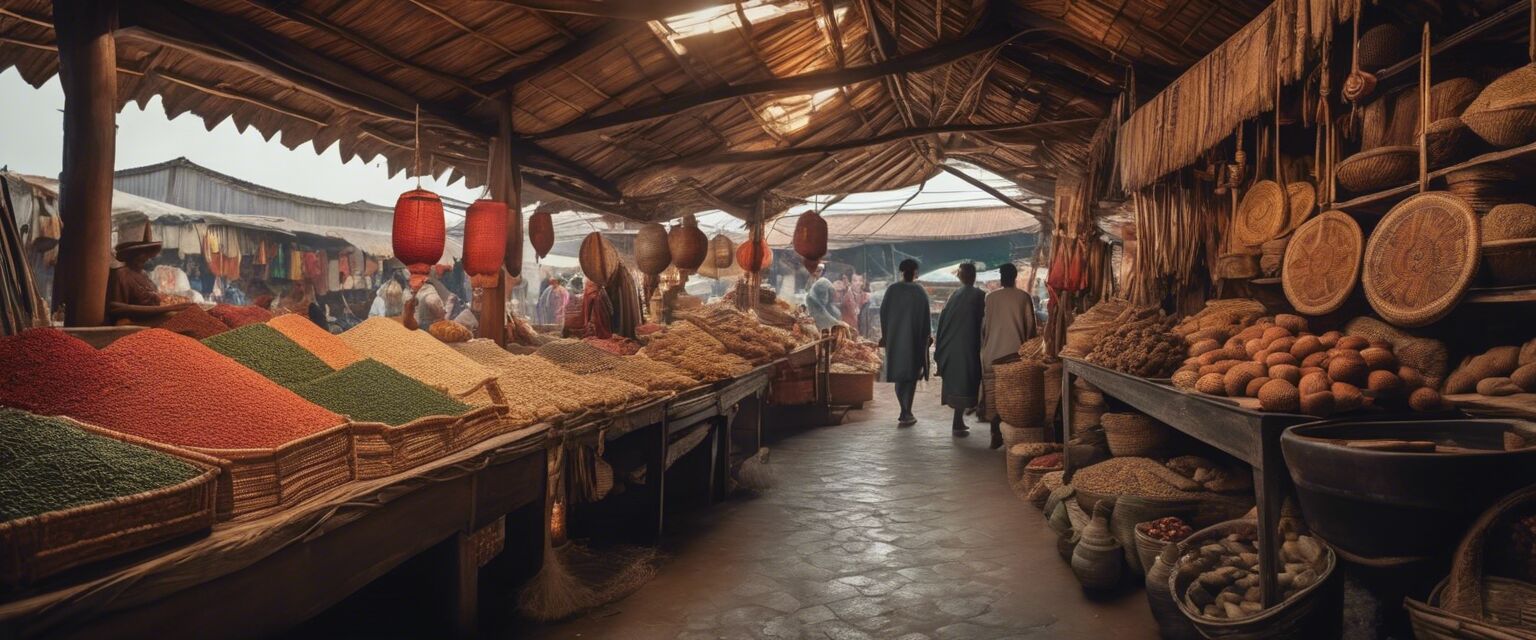 Cultural experience in a local market