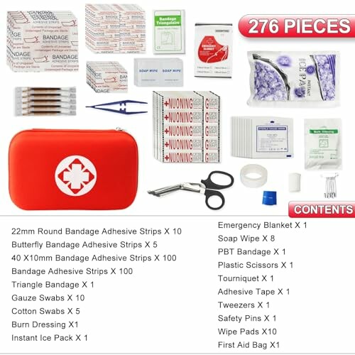 276PCS First Aid Kit