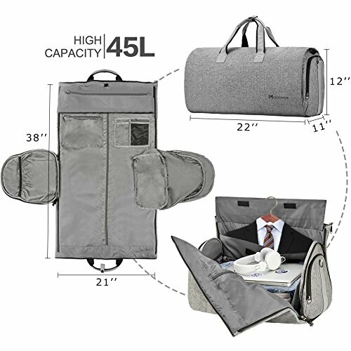 Modoker Convertible Garment Bag