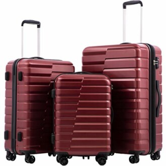 COOLIFE Expandable Suitcase