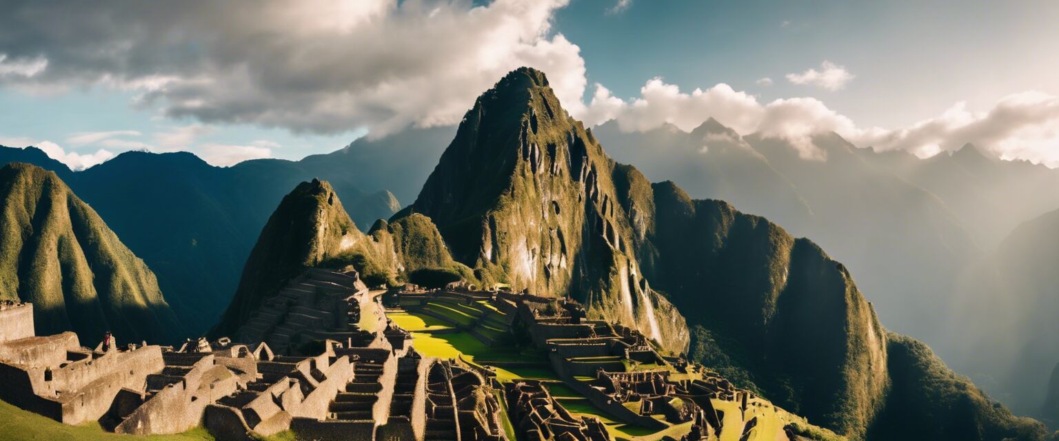 Machu Picchu in South America