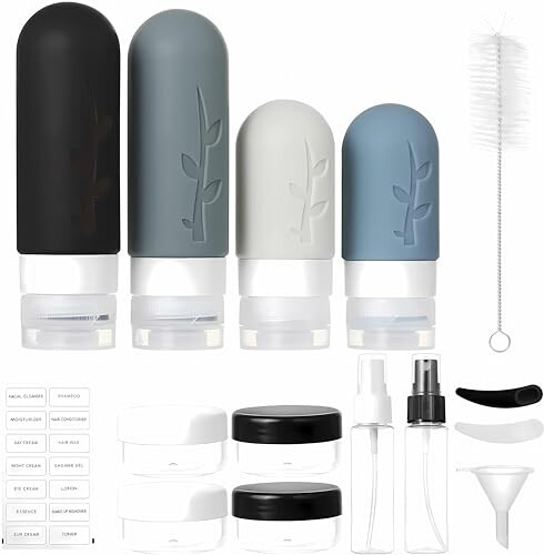 18-Pack Travel Bottles for Toiletries